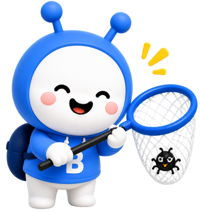 버글 캐릭터 · 성공!